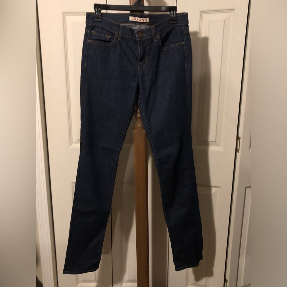 J Brand Women's Dark Blue Skinny Jeans